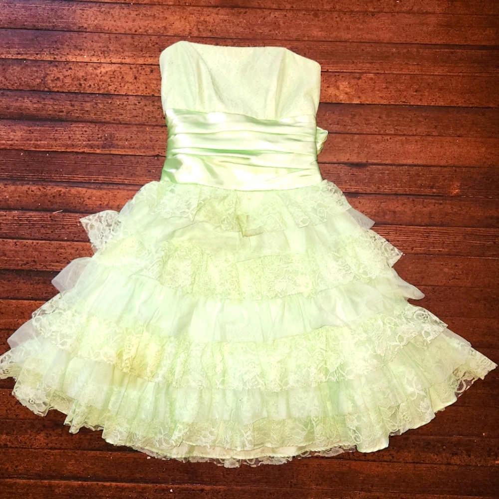 Steppin Out Mint Green Cocktail Dress